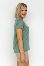 Load image into Gallery viewer, Worthy Full Length Tee - Sage Green
