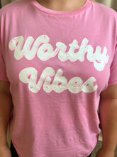 Load image into Gallery viewer, Worthy Vibes Tee - 3 Colours
